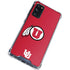 University of Utah Logo Galaxy S20 FE Clear Case